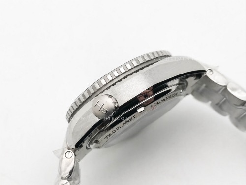 Planet Ocean 600M GMT Blk SS/SS Blk/Org BLS A8906