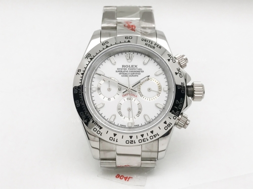 Daytona 116509 SS/SS White/Stk GDF A3836