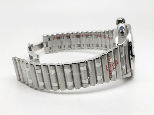 Chronomat B01 France SS/SS Blue/Stk BLS Asia 7750