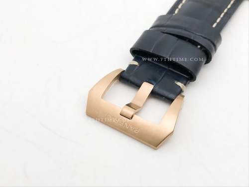 PAM1112 Lum. Marina 44mm RG/LE Blue TTF P9010