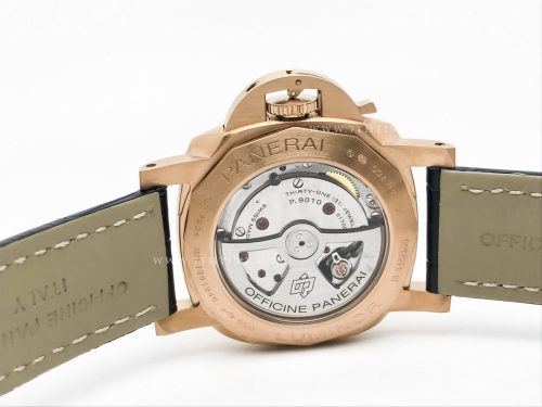 PAM1112 Lum. Marina 44mm RG/LE Blue TTF P9010