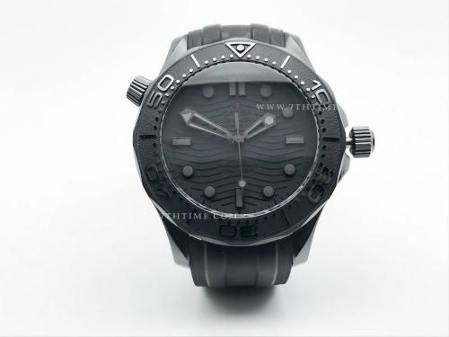 Seamaster 300m 43.5mm CER/RU All Black S+F Asia 8806