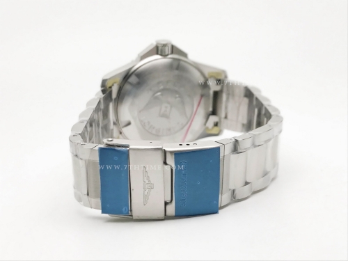 HydroConquest Mens 43mm SS/SS Green XF A2892