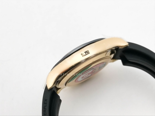 Daytona 116518 904L YG/RU Gold/Stk Clean A4130