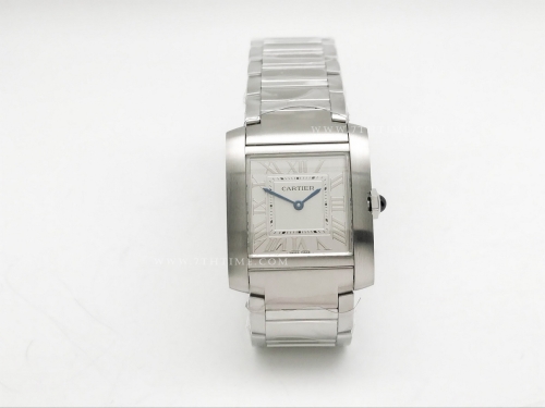 Ladies Cartier Tank Francaise Med SS/SS Sil K11 Sw Qtz