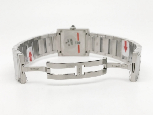 Ladies Cartier Tank Francaise Med SS/SS Sil K11 Sw Qtz