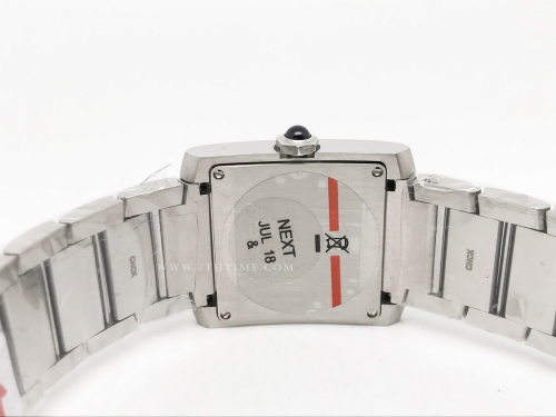 Ladies Cartier Tank Francaise Med SS/SS Sil K11 Sw Qtz