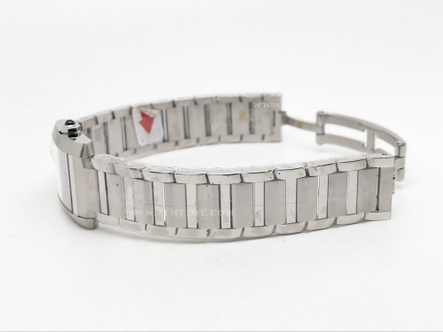 Ladies Cartier Tank Francaise Sml SS/SS Sil K11 Sw Qtz