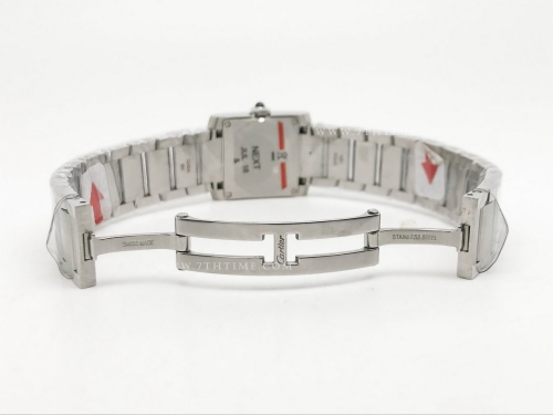 Ladies Cartier Tank Francaise Sml SS/SS Sil K11 Sw Qtz