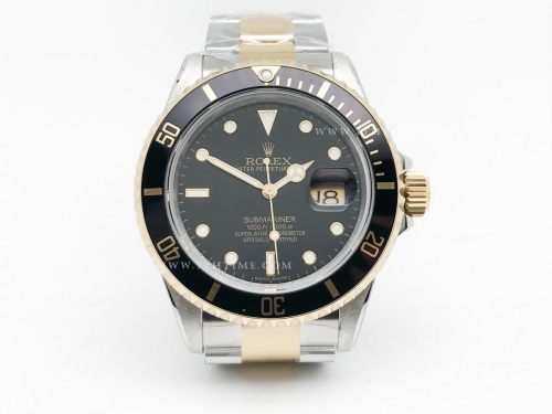 Sub 16613 Re YG/SS Black BPF VR3135