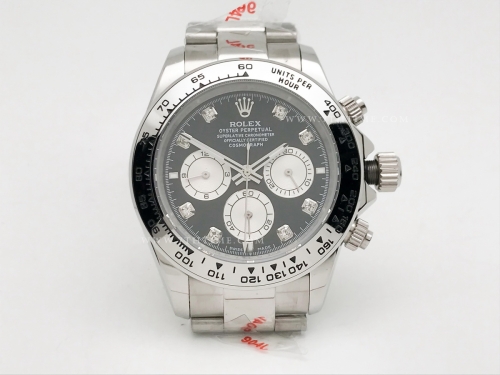 Daytona 126509 DIS SS/SS Blk/Wht/Dia GDF A3836