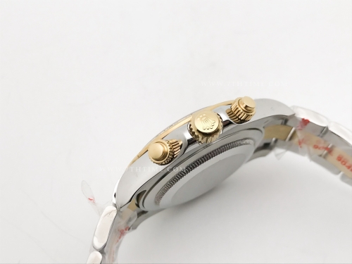 Daytona 116523 YG/SS Gold/Blk/Stk GDF A3836