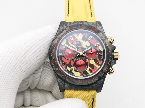 Daytona DIW Carbon CAR FC/NY Yellow/Red N6F A4130