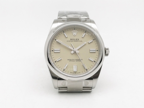 Oyster Pert. 36mm 126000 SS/SS Yellow KRF VR3230