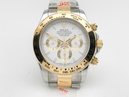 Daytona 126503 DIS YG/SS Wht/Stk GDF A3836