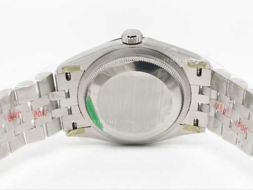 DJ 36mm Jub Flt 904L SS/SS Blk/Dia AR+ VR3235