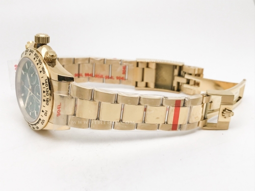 Daytona 116528 YG/YG Green/Stk GDF A3836