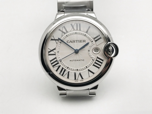 Balon Bleu Mens 42mm SS/SS Wht CHF A2824 Mod