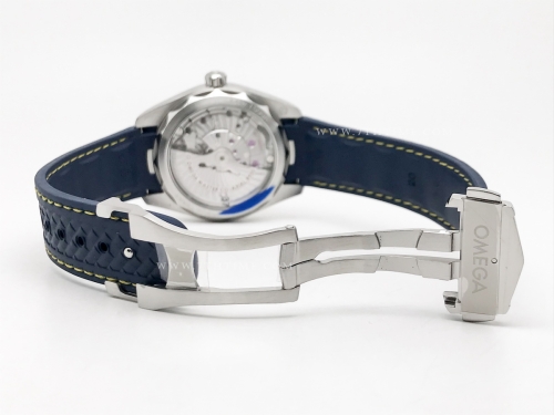 Aqua Terra 41mm Mondo Duplantis SS/SS Blue VSF A8900