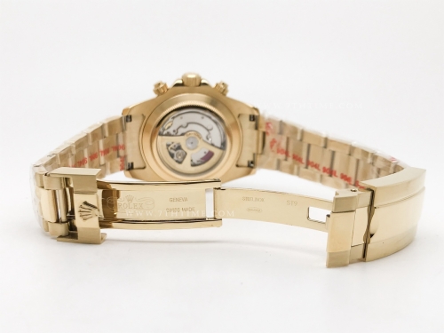 Daytona 126528 DIS YG/YG Blk/Stk GDF A3836