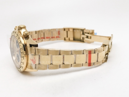 Daytona 126528 DIS YG/YG Gold/Blk/Stk GDF A3836