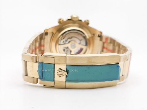 Daytona 126528 DIS YG/YG Blk/Gold/Stk GDF A3836