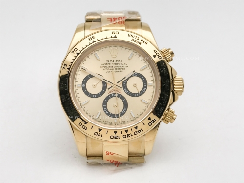 Daytona 126528 DIS YG/YG Gold/Stk GDF A3836