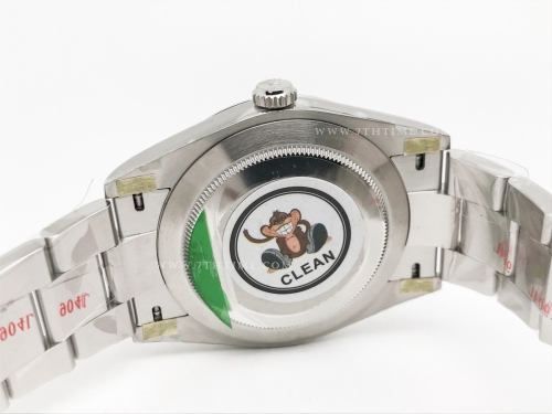 Oyster Pert 41mm 124300 Oys SS/SS Silv Clean VR3230