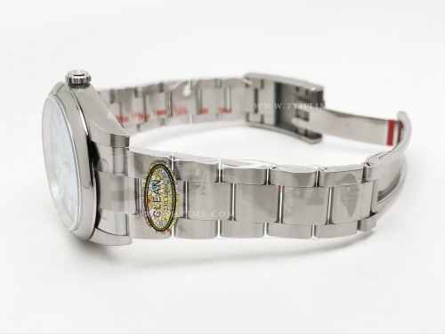 Oyster Pert 41mm 124300 Oys SS/SS T-Blue Clean VR3230