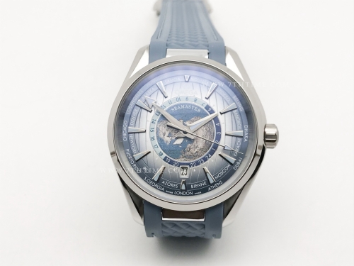 Aqua Terra Worldtimer SS/RU S-Blue A8F A2813