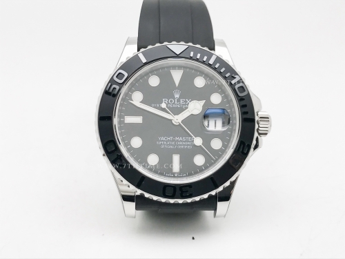 YachtMaster 226659 42mm 316F SS/RU Blk EWE A3235