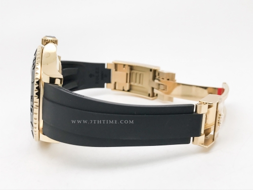 YachtMaster 226658 42mm 316F YG/RU Blk EWE A3235