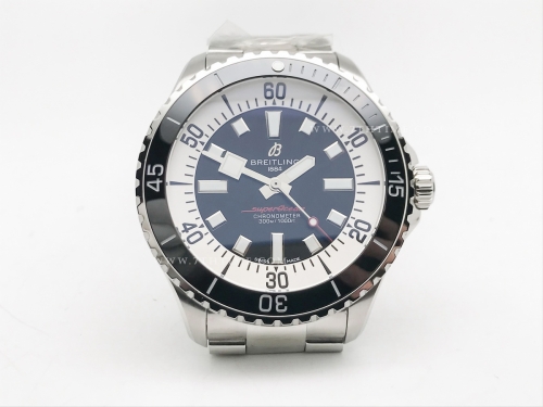 Superocean 44mm Blk SS/SS Black TF Asia 2824