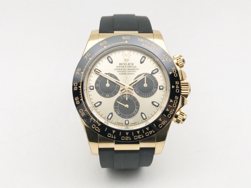 Daytona 116518LN 904L YG/RU Gold/Stk VSF DD4130