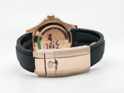 YachtMaster 116655 40mm DIA RG/RU Blk BPF VR3135