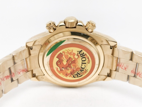 Daytona 126508 YG/YG Grn/Gold/Stk QF V5 QF4131