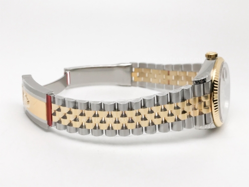 DJ 36mm Jub Flt 904L YG/SS M-Palm/Stk VSF VS3235