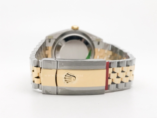 DJ 36mm Jub Flt 904L YG/SS M-Palm/Stk VSF VS3235