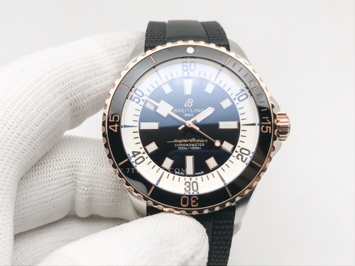 Superocean 44mm RG/Blk SS/RU Black TF Asia 2824