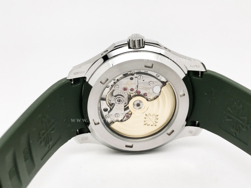 Aquanaut Ref.5261 SS/RU Grn/Num F3K 9015 mod