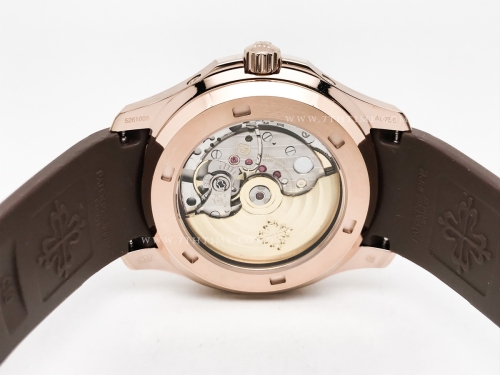 Aquanaut Ref.5261 RG/RU Brn/Num F3K 9015 mod