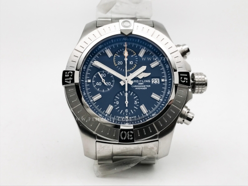 Avenger Chrono 45mm SS/SS Blue/Stk TF A7750