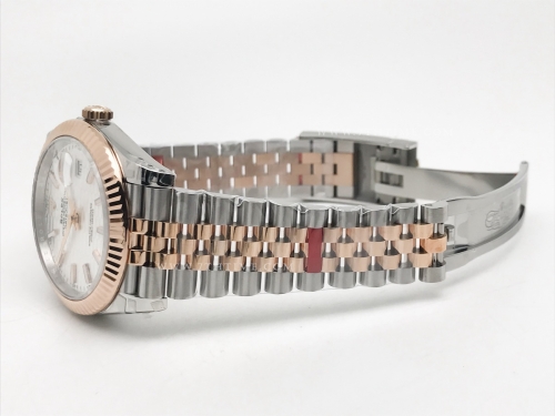 DJ2 41mm Jub Flt 904L RG/SS P-Silv/Stk VSF VS3235