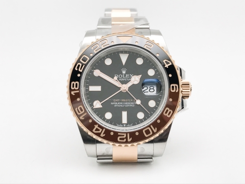 GMT II 126711CHNR Oys 904L RG/SS Blk APSF VR3285