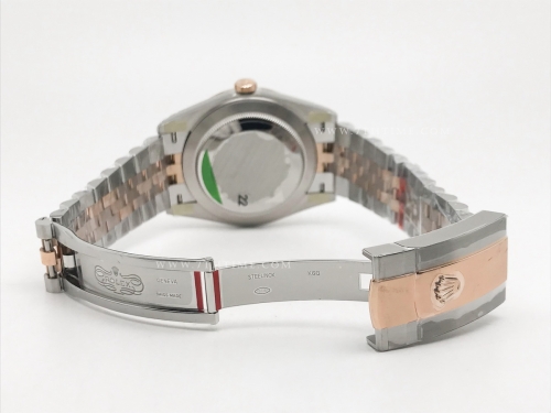 DJ2 41mm Jub Flt 904L RG/SS P-Silv/Stk VSF VS3235