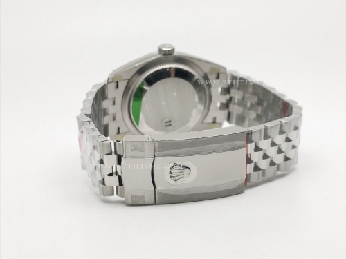 DJ 36mm Jub Flt 904L SS/SS Green/Stk VSF VS3235