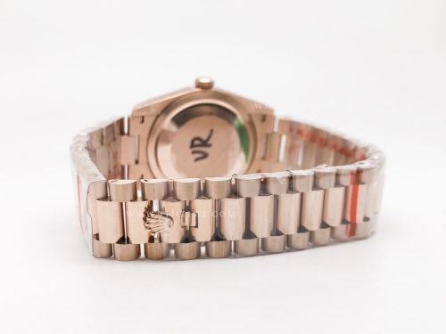 DayDate 36mm Wt 904L Flt RG/RG Grey/Rm QF VR3255