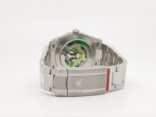 Oyster Pert 41mm 124300 Oys SS/SS Red Clean VR3230