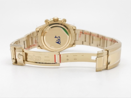 Daytona 126508 YG/YG Gold/Blk/Stk 904L GMF GM4131