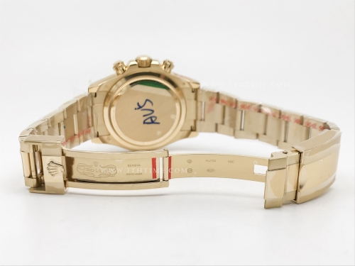 Daytona 126508 YG/YG Blk/Stk 904L GMF GM4131